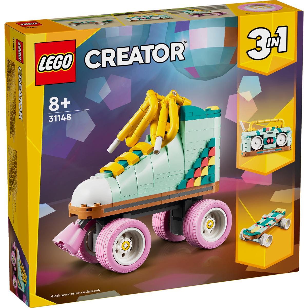 LEGOÂ® Creator - Patina cu rotile retro (31148)