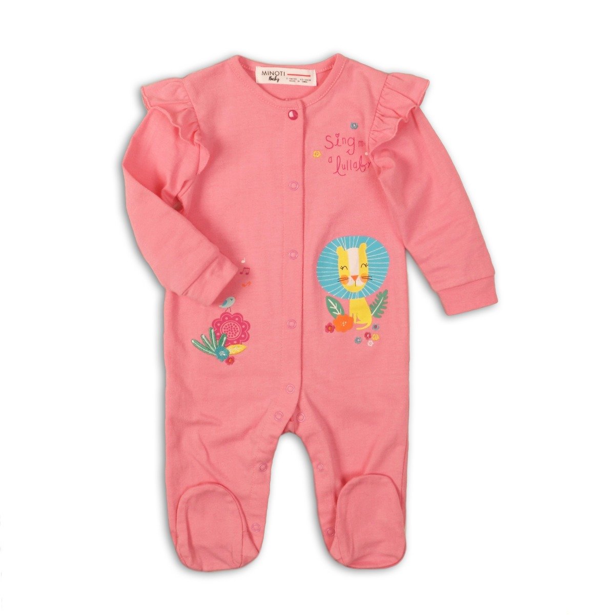 Set salopeta de dormit si bavetica minoti lullaby