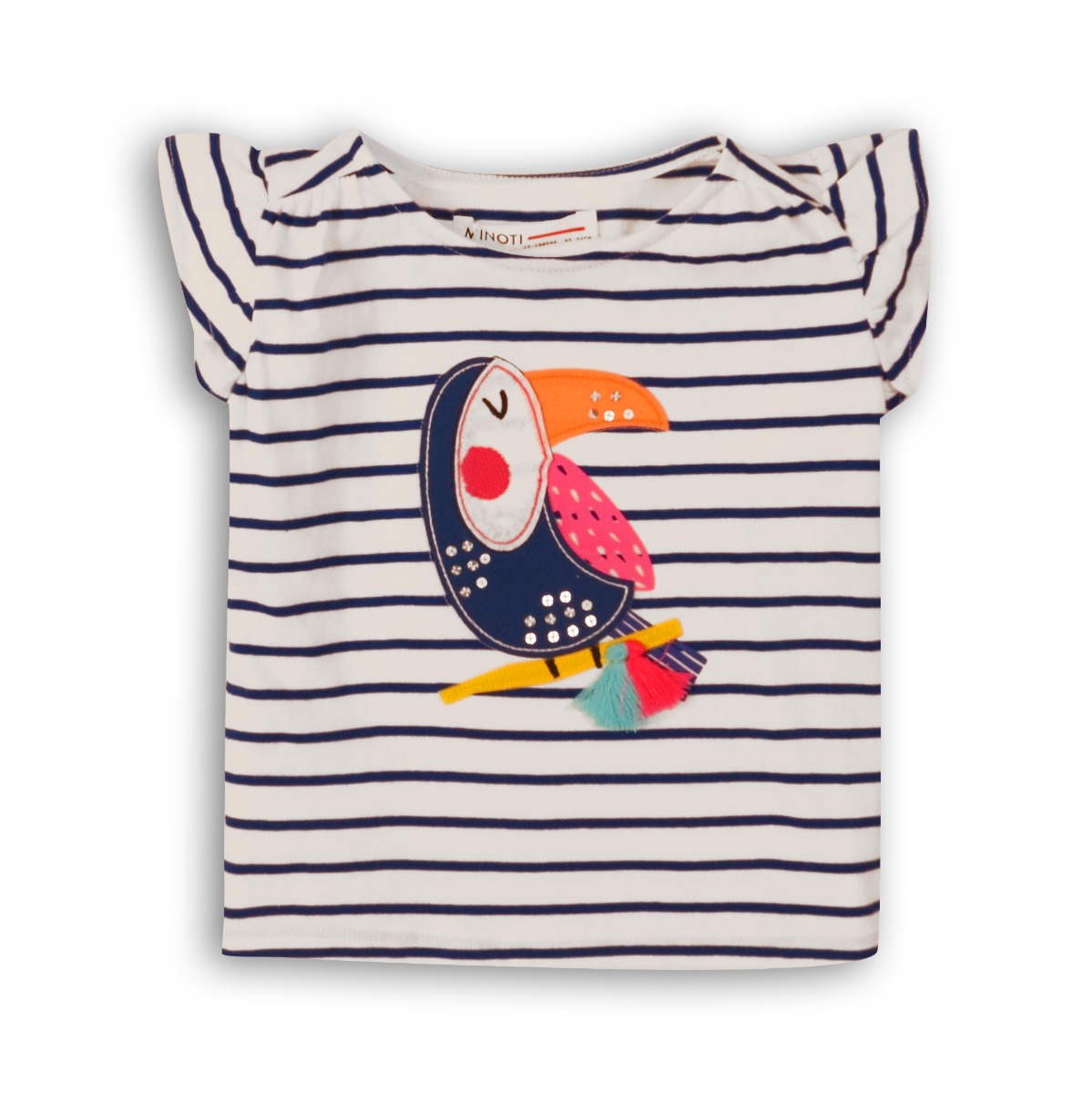 Tricou cu maneca scurta si imprimeu Minoti Miami
