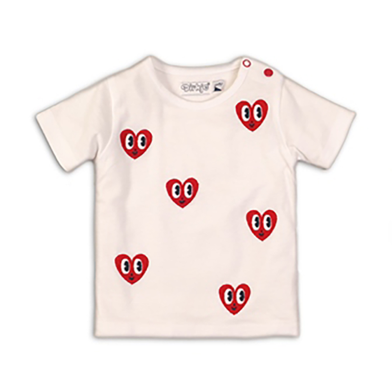 Tricou cu imprimeu frontal Dirkje Dirkje