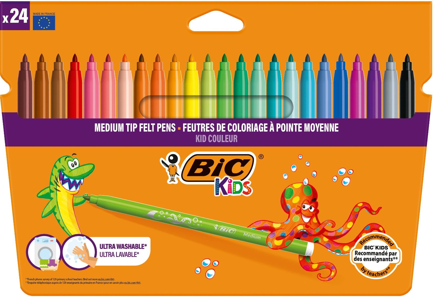 Set carioci ultralavabile Couleur Bic, P24