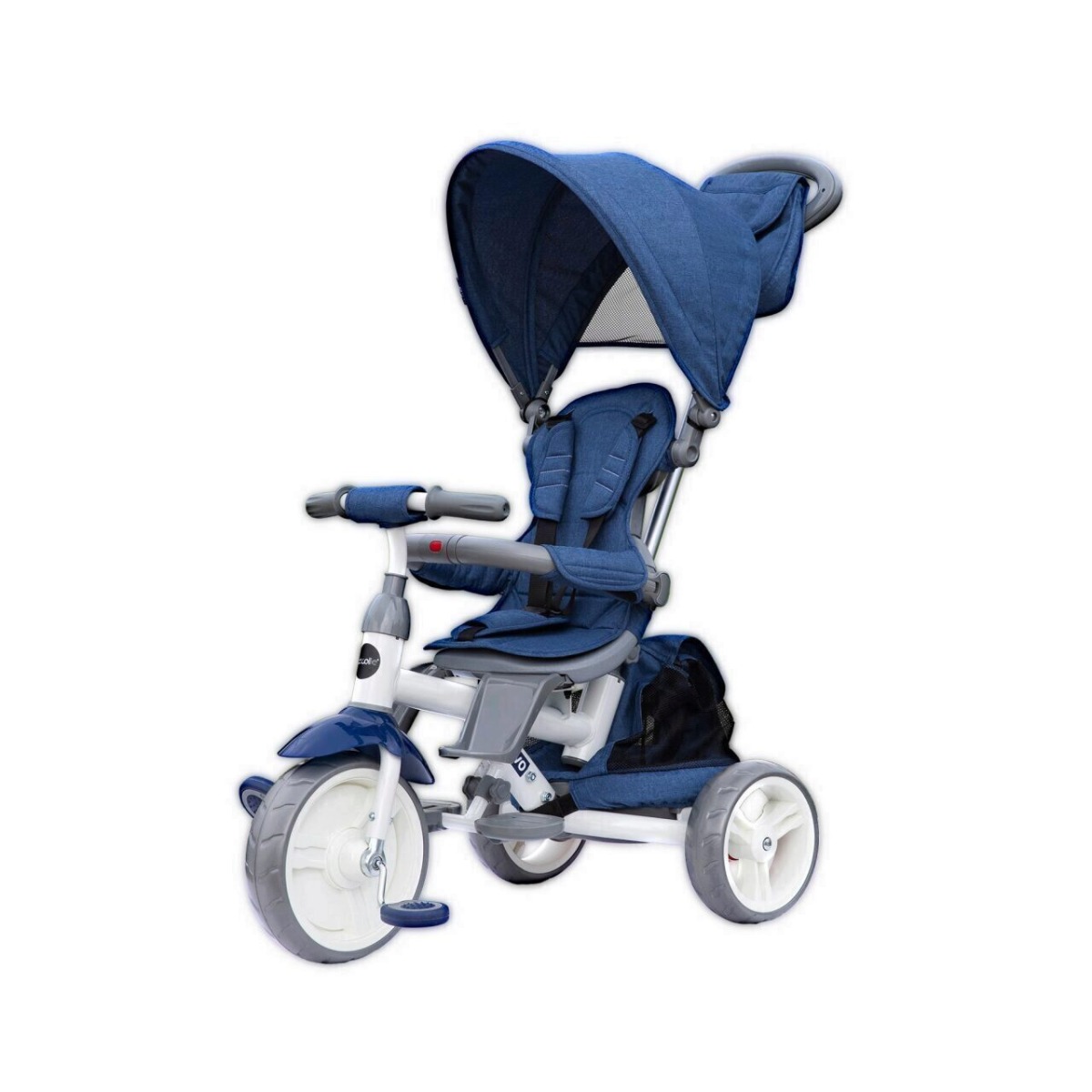 Tricicleta multifunctionala Evo Coccolle, Albastru Coccolle imagine 2022