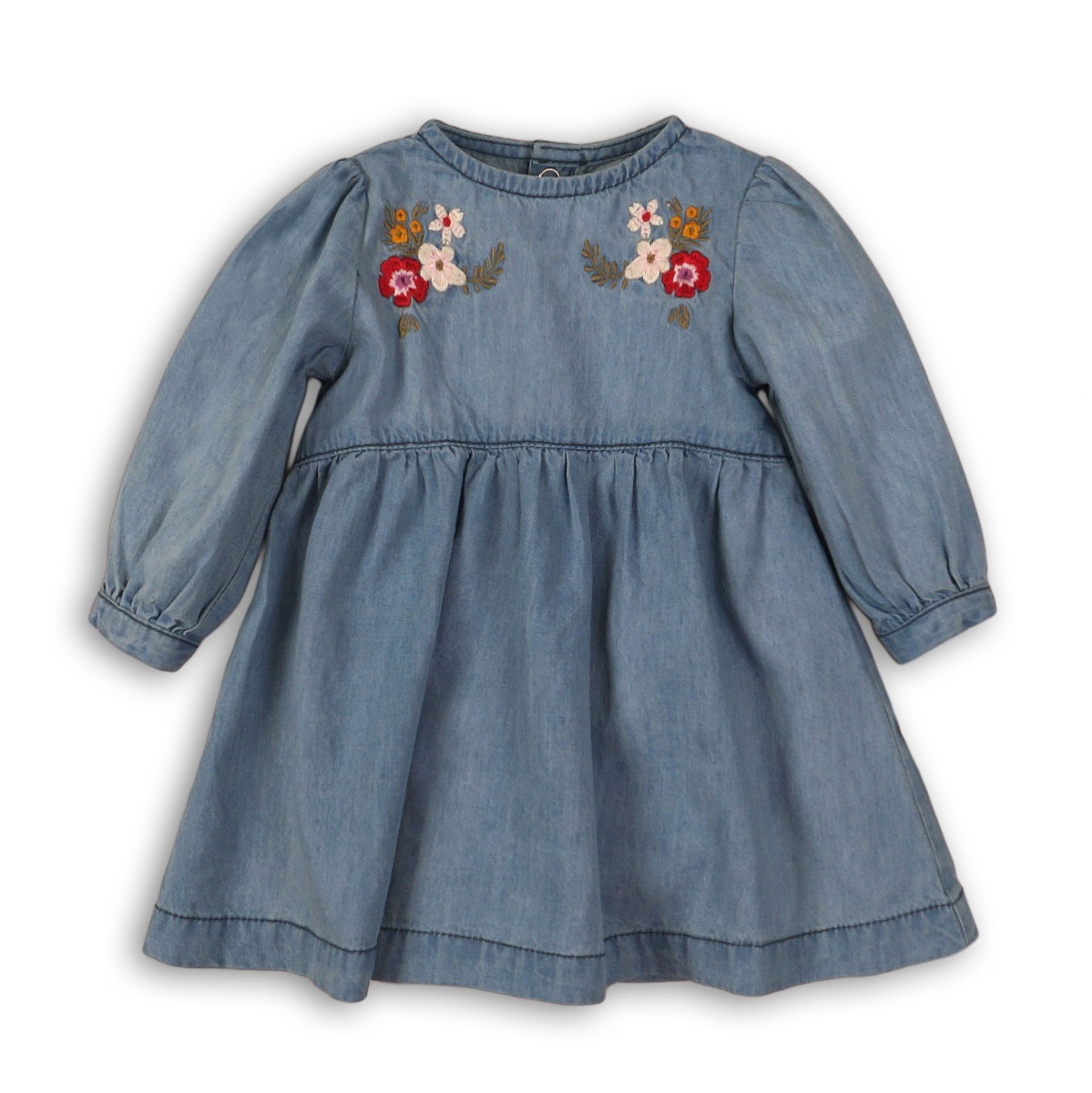 Rochie denim cu maneca lunga Minoti Deer