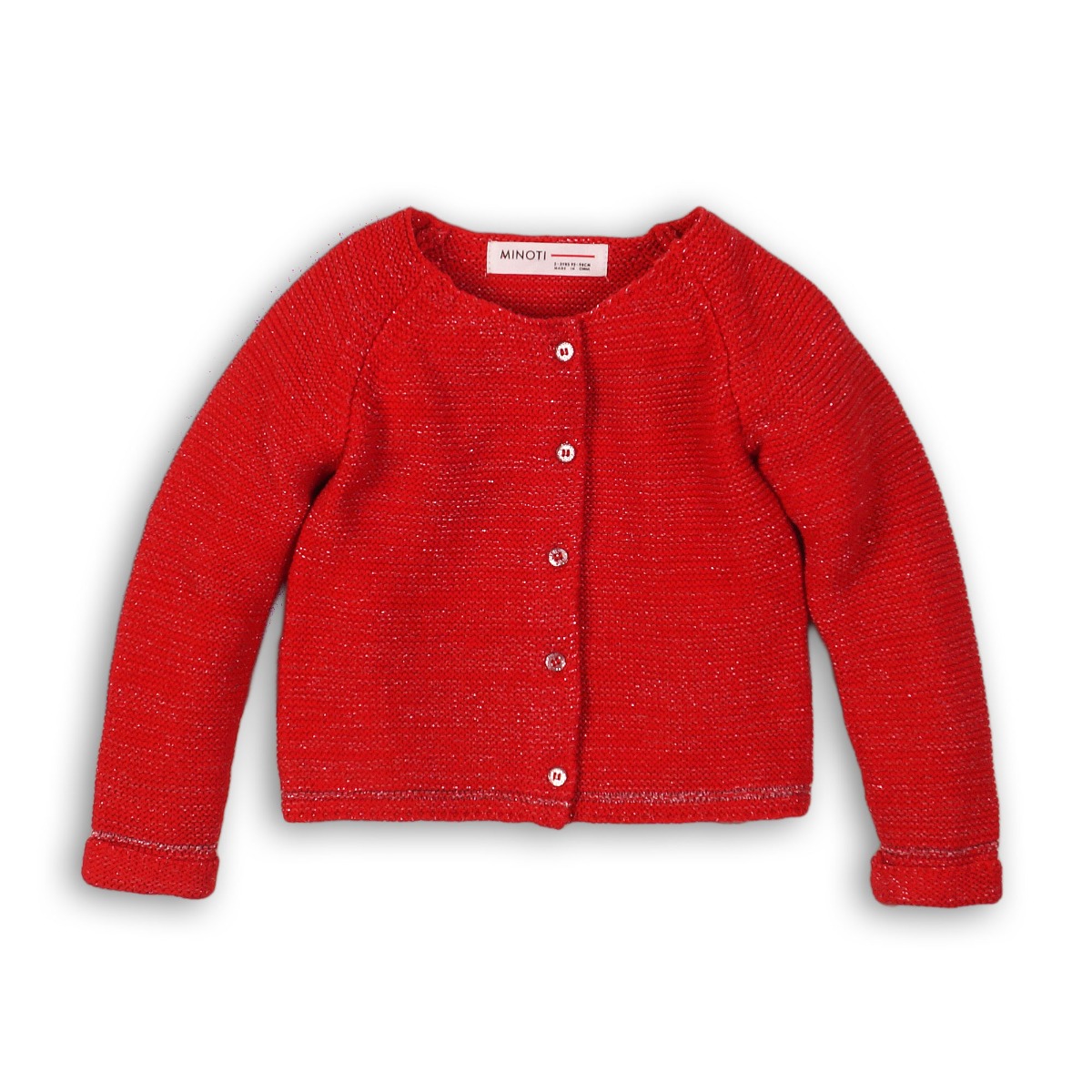 Cardigan cu nasturi minoti prep, rosu