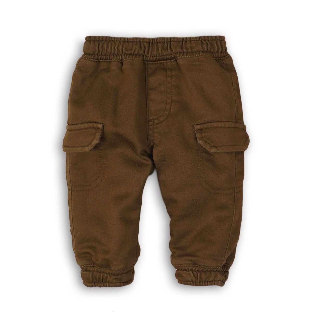 Pantaloni lungi cu buzunare Minoti Wheelie, Kaki