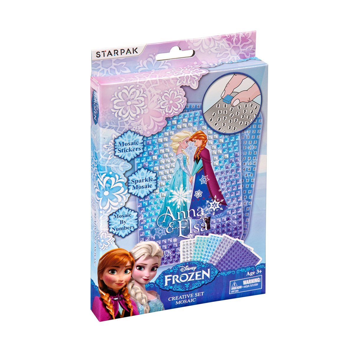 Set creativ mosaic starpak, disney frozen