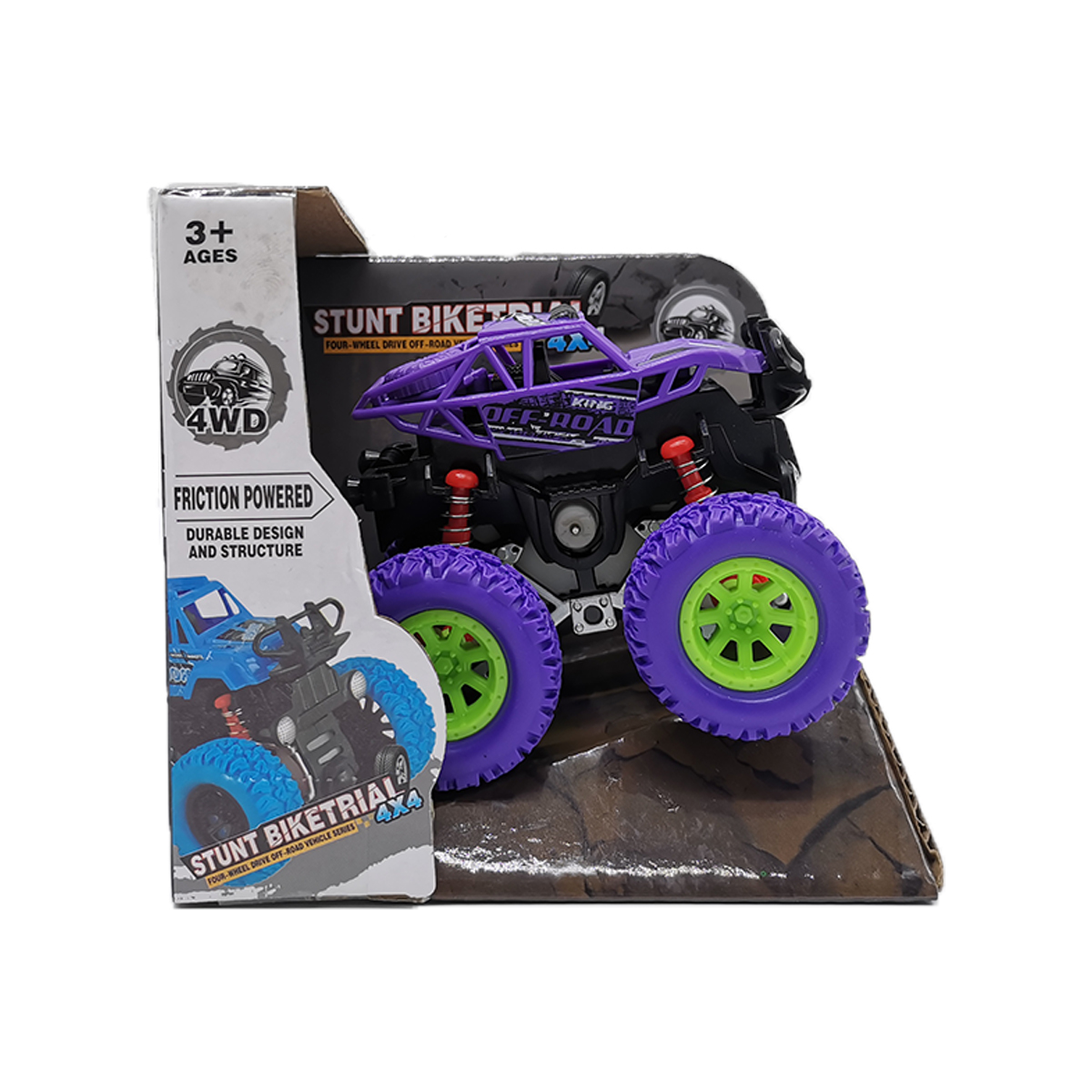 Masina de teren, Dihua, 4X4 cu pullback, mov