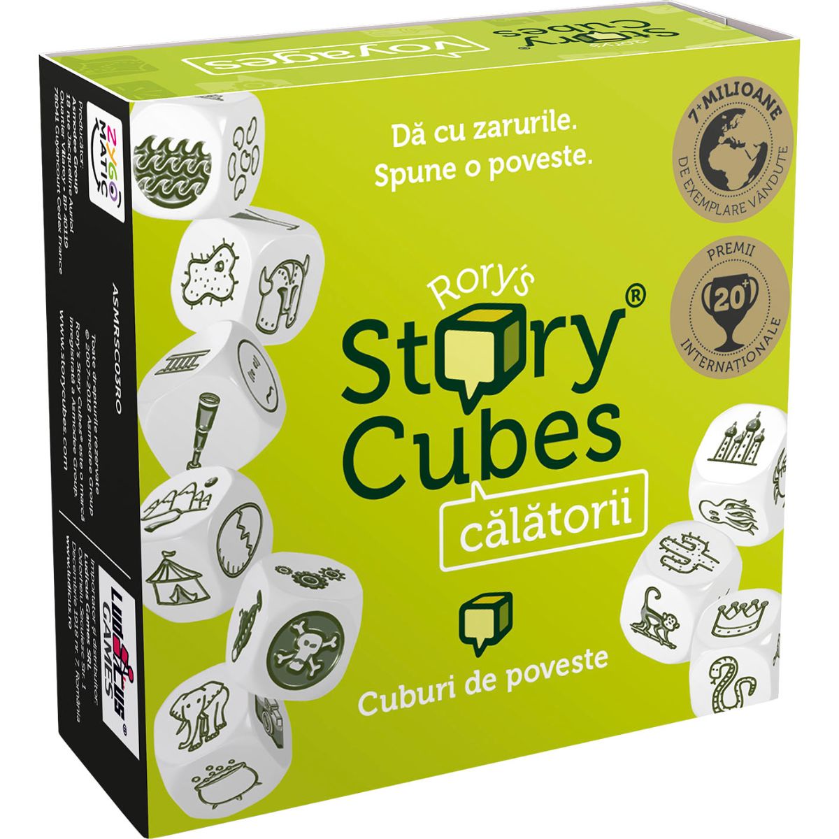 Joc de societate Story Cubes, Calatorii