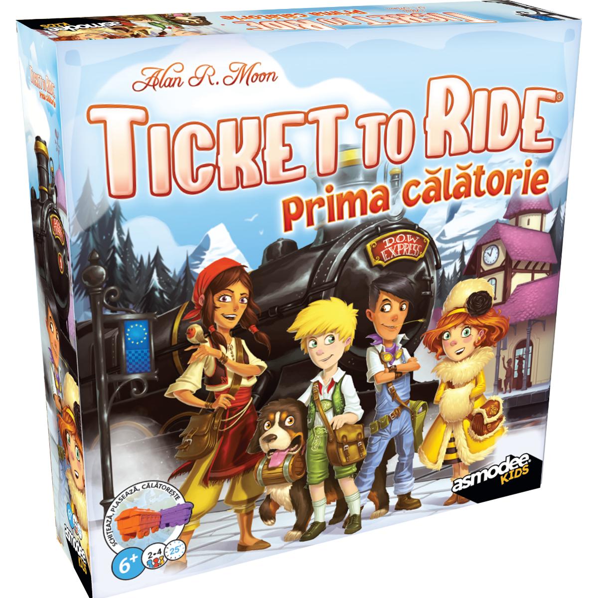 Joc de societate, Ticket To Ride, Prima calatorie, Limba Romana