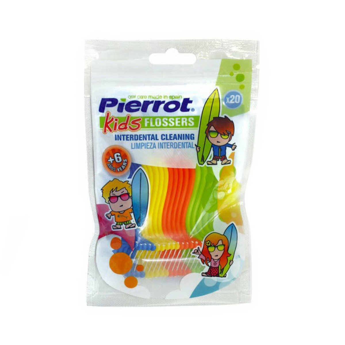 Ata dentara individuala pentru copii pierrot, 20 buc