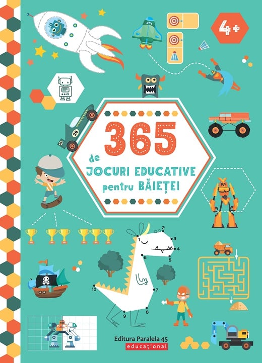 365 de jocuri educative pentru baietei, Ballon Media 365 imagine 2022 protejamcopilaria.ro