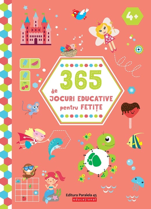 Poze 365 de jocuri educative pentru fetite, Ballon Media