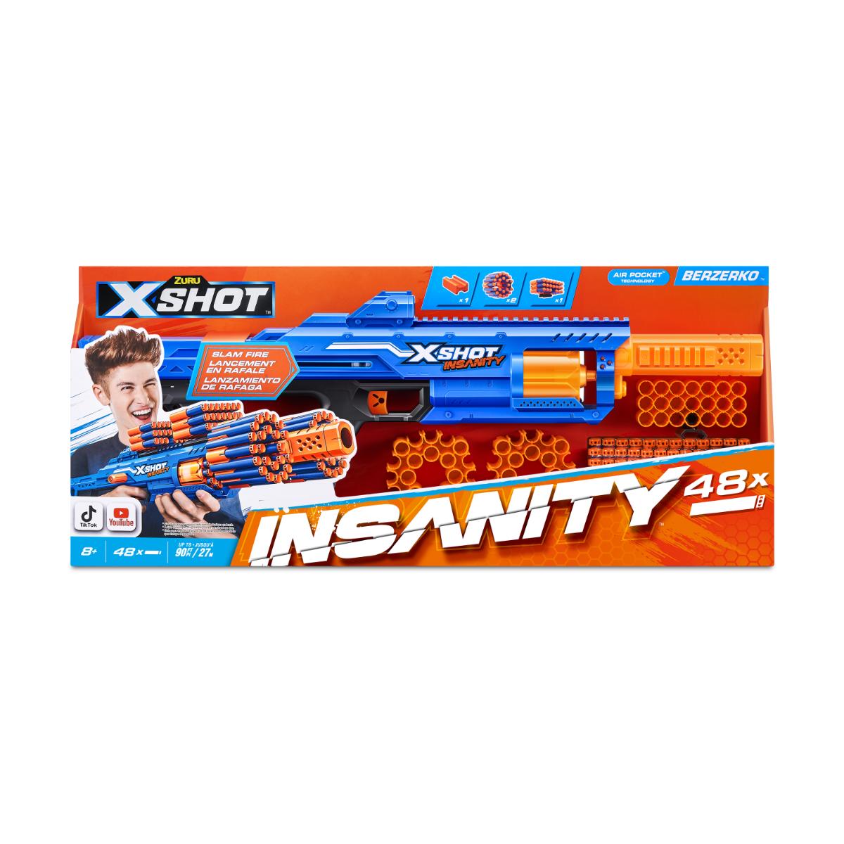 Blaster X-Shot, Insanity Berzerko, 48 proiectile