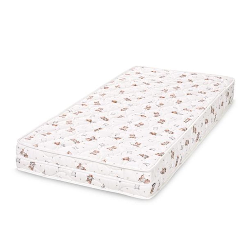 Saltea pat, Lorelli Relax, 60 x 120 x 12 cm, spuma elastica, Bear Pillow Beige