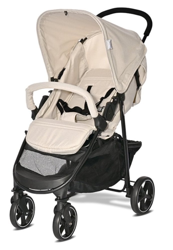 Carucior sport, Lorelli Rome, spatar reglabil multiple pozitii, 6 luni-3 ani, Beige Warm