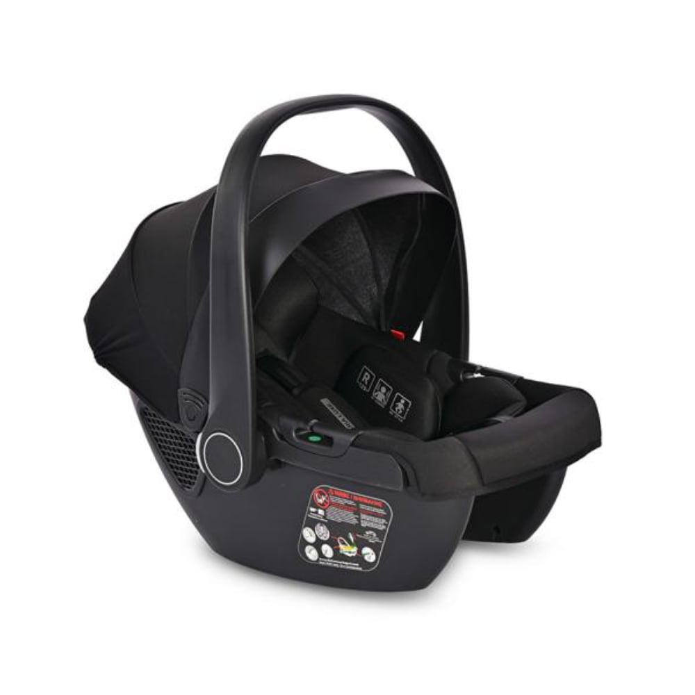 Scoica auto, Lorelli Aria Luxe, panou de ventilatie, tetiera reglabila, maner reglabil, 0-15 luni, 40-87 cm, Black Jasper
