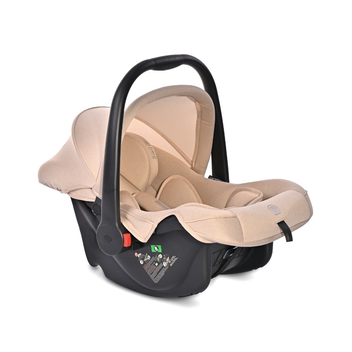 Scoica auto, Lorelli Joy, 0-12 luni, 40-85 cm, Beige