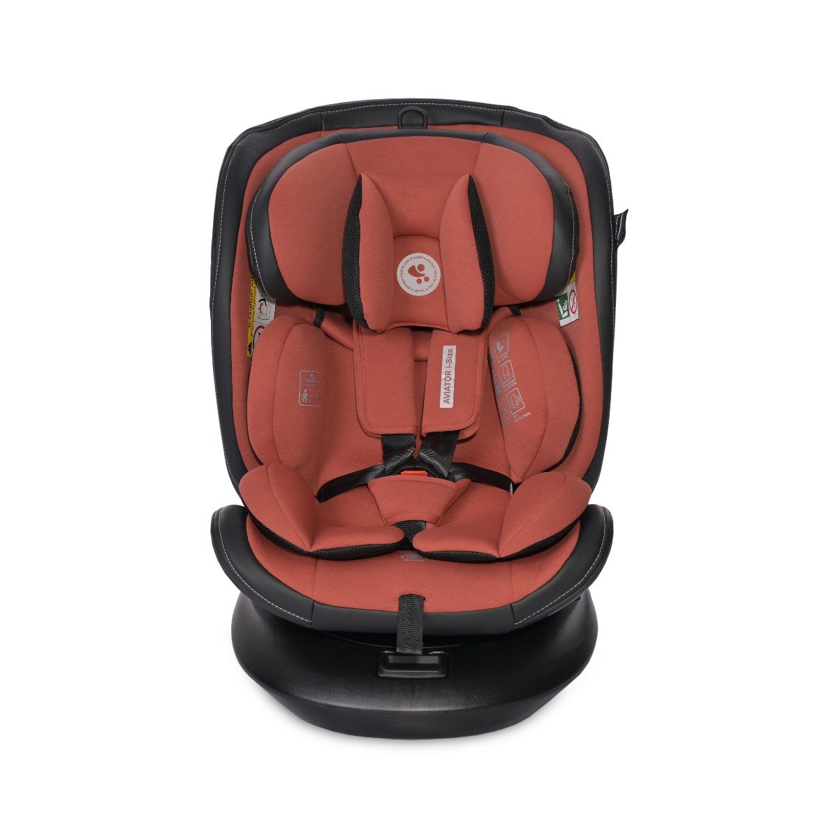 Scaun auto, Lorelli Aviator, Isofix, i-Size, 0 luni-12 ani, 40-150 cm, Ginger