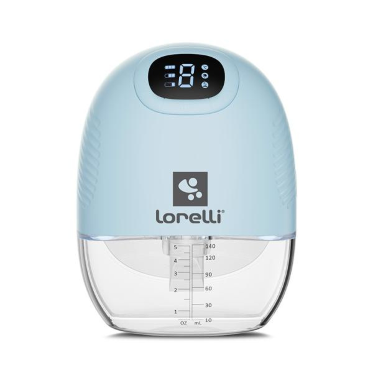 Pompa de san electrica portabila, Lorelli Alice, hands free, 3 moduri de operare, functie masaj, 9 niveluri, cu accesorii incluse, 140 ml, Blue