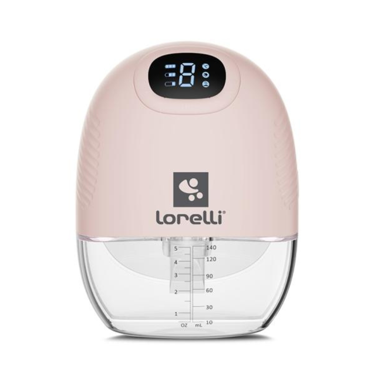 Pompa de san electrica portabila, Lorelli Alice, hands free, 3 moduri de operare, functie masaj, 9 niveluri, cu accesorii incluse, 140 ml, Pink