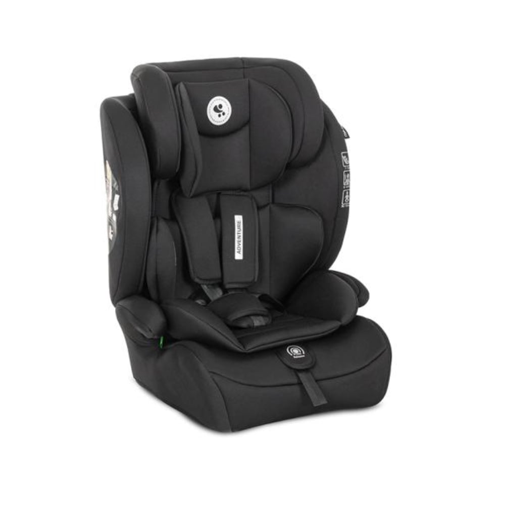Scaun auto pentru copii, Lorelli Adventure, I-Size, 15 luni-12 ani, 76-150 cm, Black
