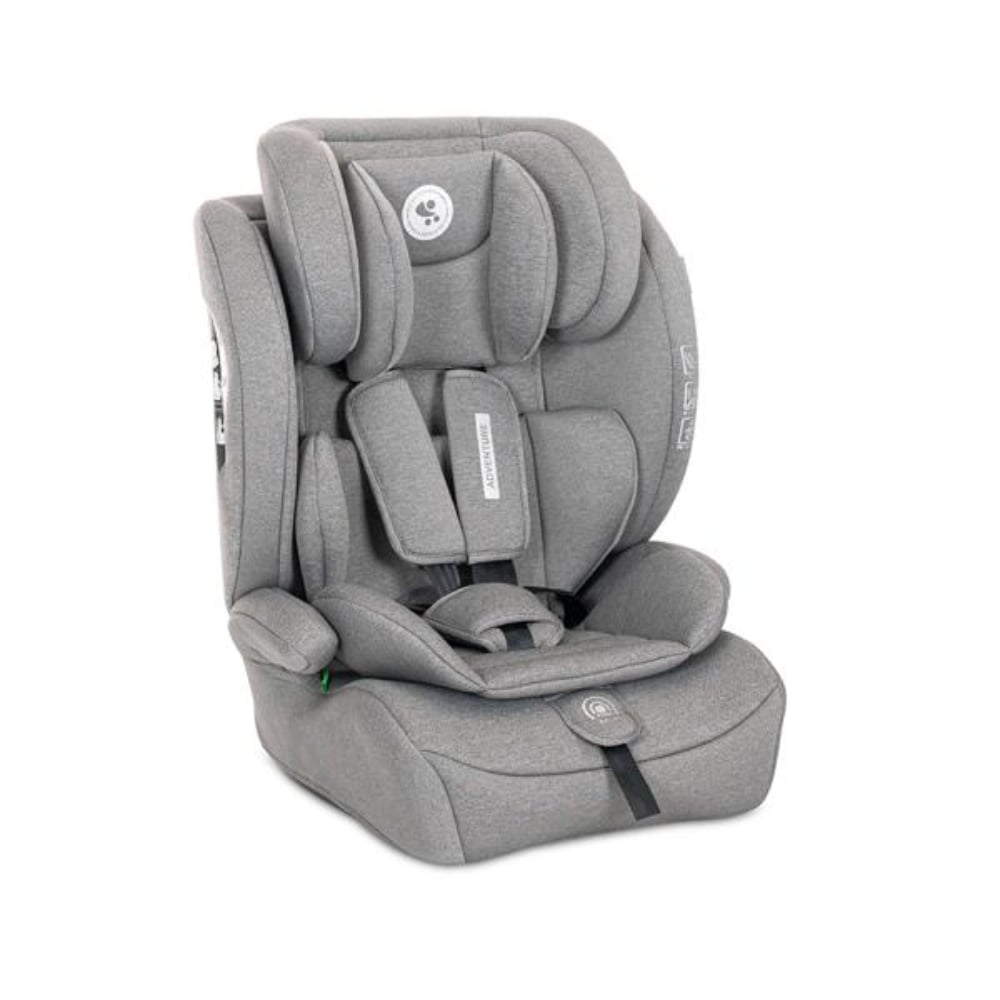 Scaun auto pentru copii, Lorelli Adventure, I-Size, 15 luni-12 ani, 76-150 cm, Grey