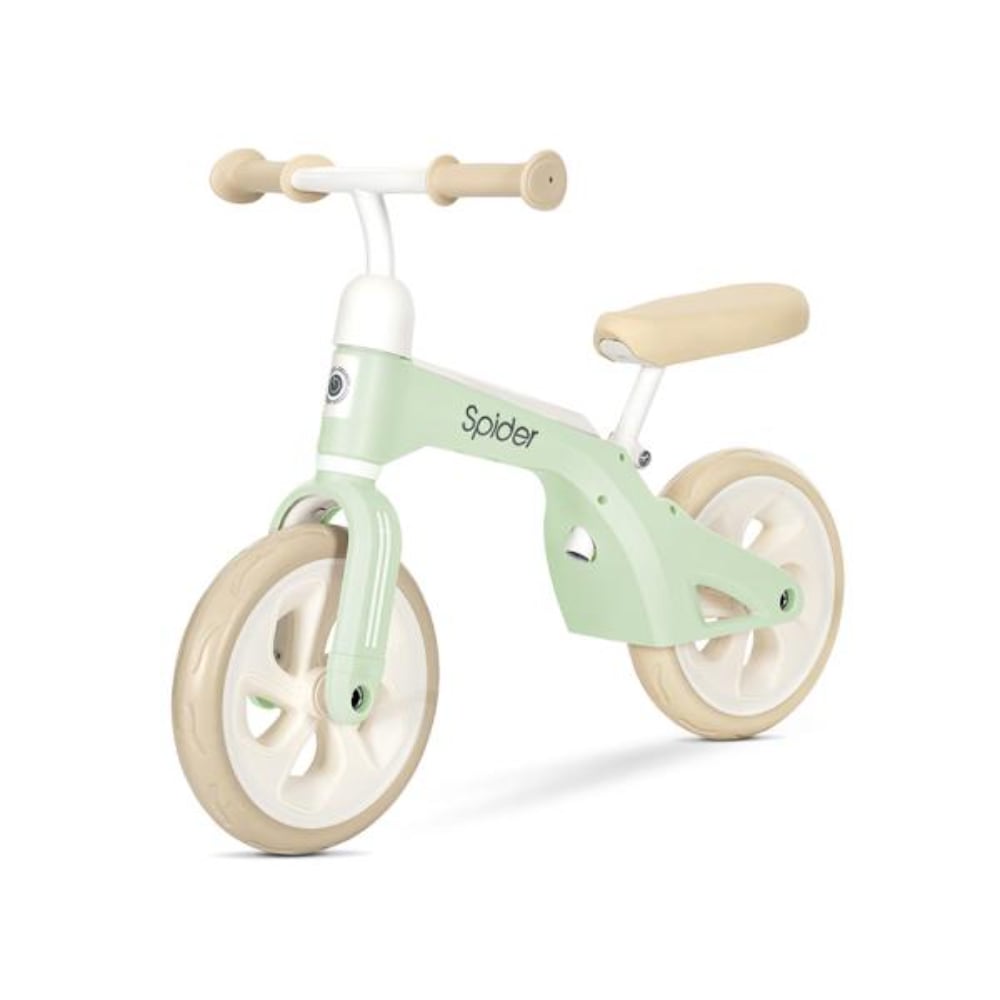 Bicicleta de tranzitie 2 in 1, Lorelli Spider, fara pedale, roti mari, Mint
