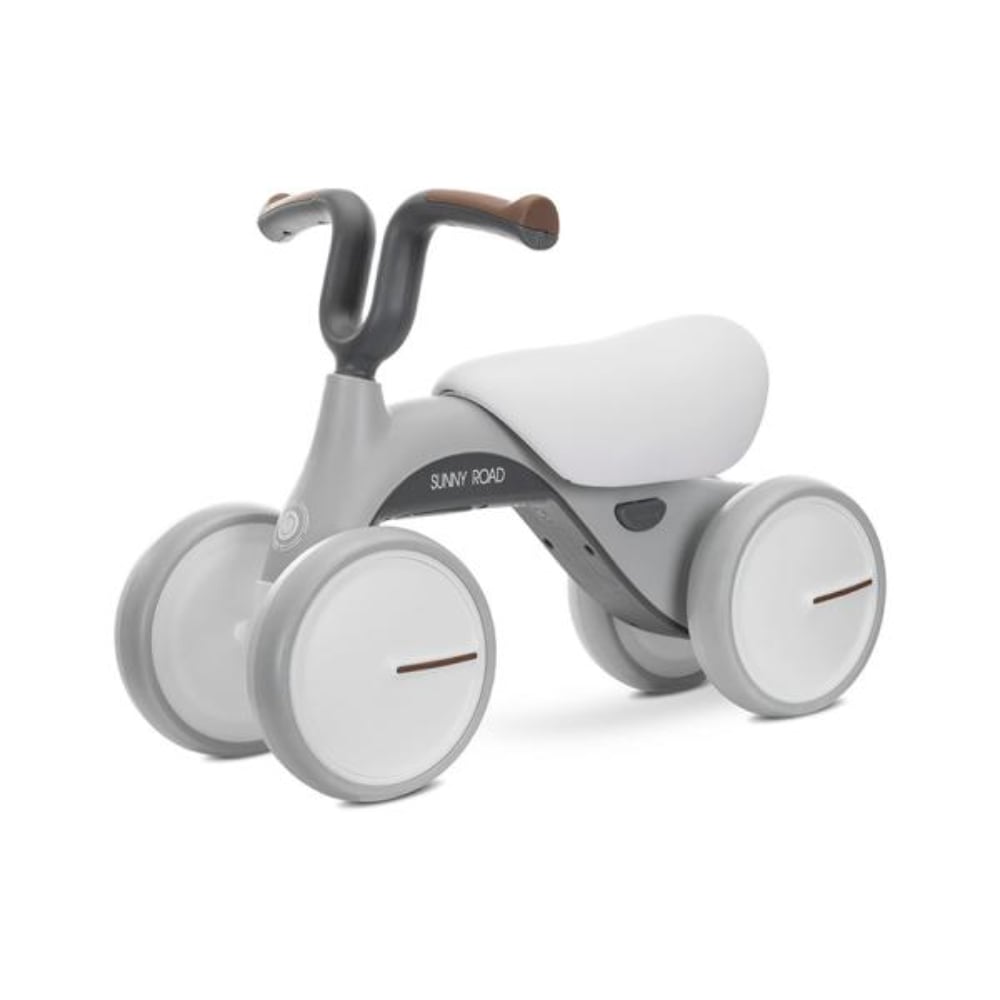 Bicicleta de echilibru, Lorelli Sunny Road, scaun reglabil, lumini si muzica, Grey