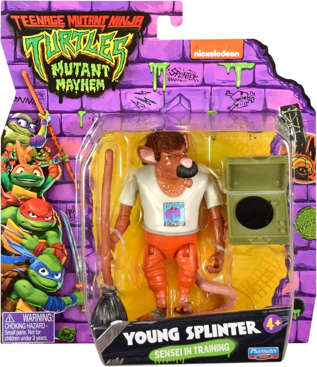 Figurina Testoasele Ninja, Young Splinter