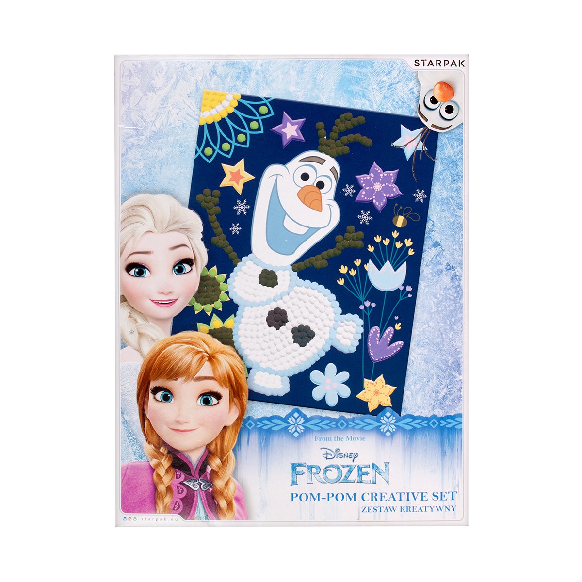 Set creativ starpak disney frozen pom-pom