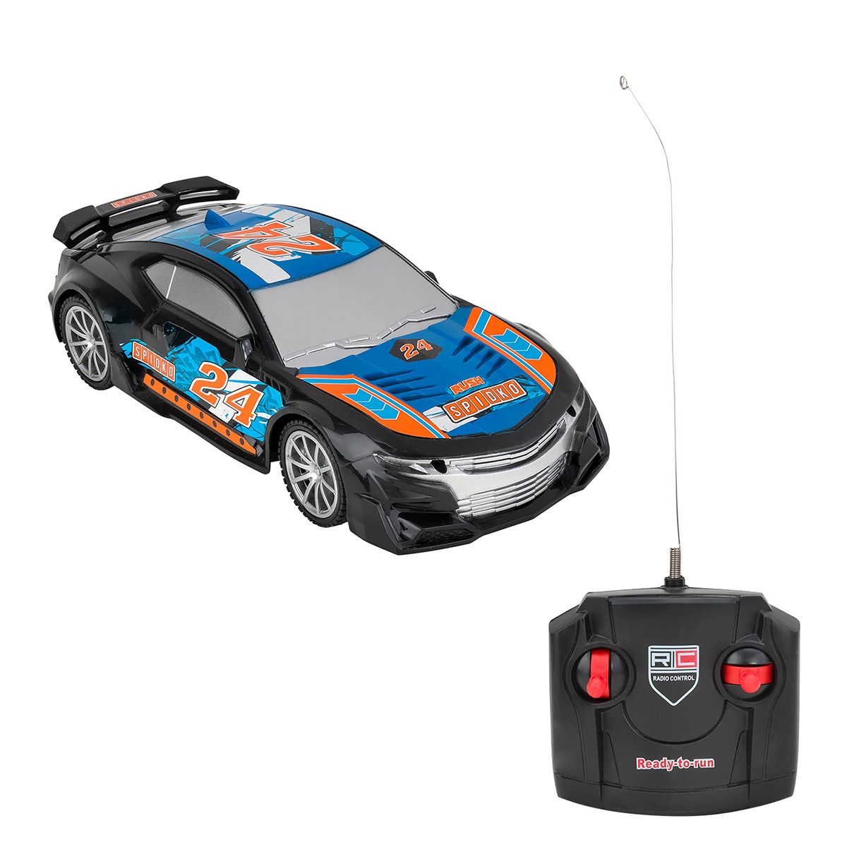 Masinuta cu telecomanda globo racing car, albastru