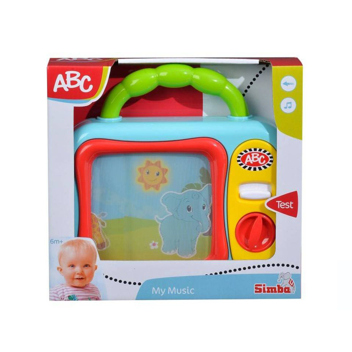 Jucarie bebelusi, primul TV, Abc ABC