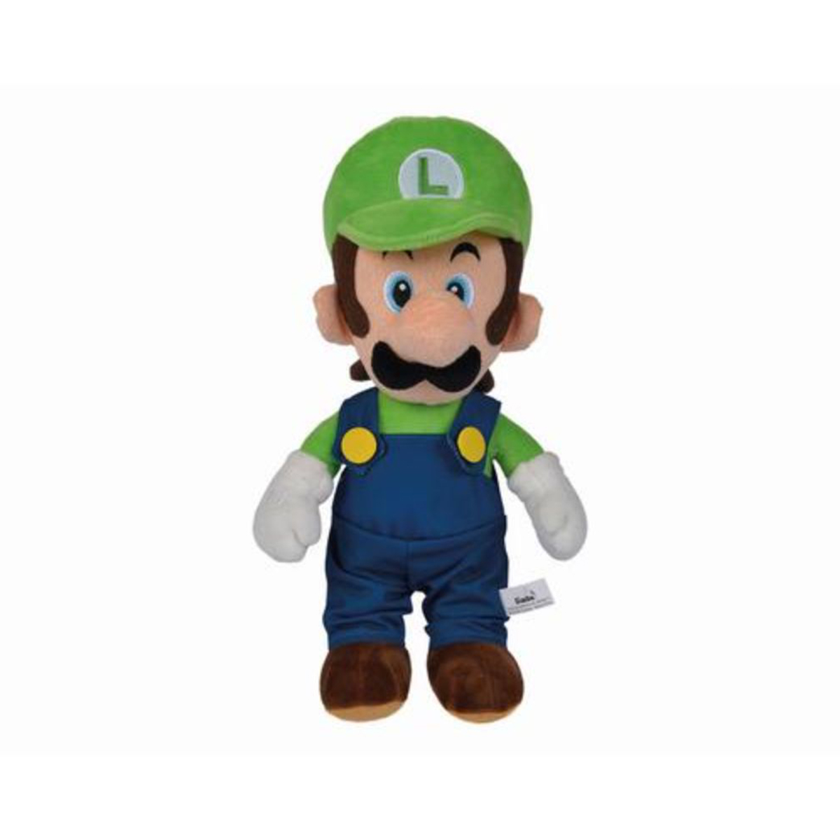 Jucarie de plus, Super Mario, Luigi 30 cm noriel.ro imagine noua