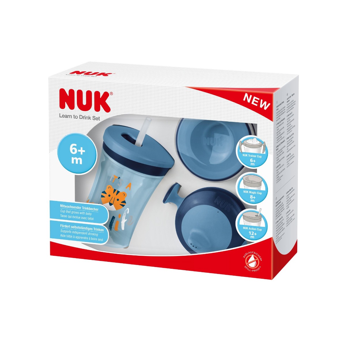 Set cani invatare nuk all-in-1, albastru