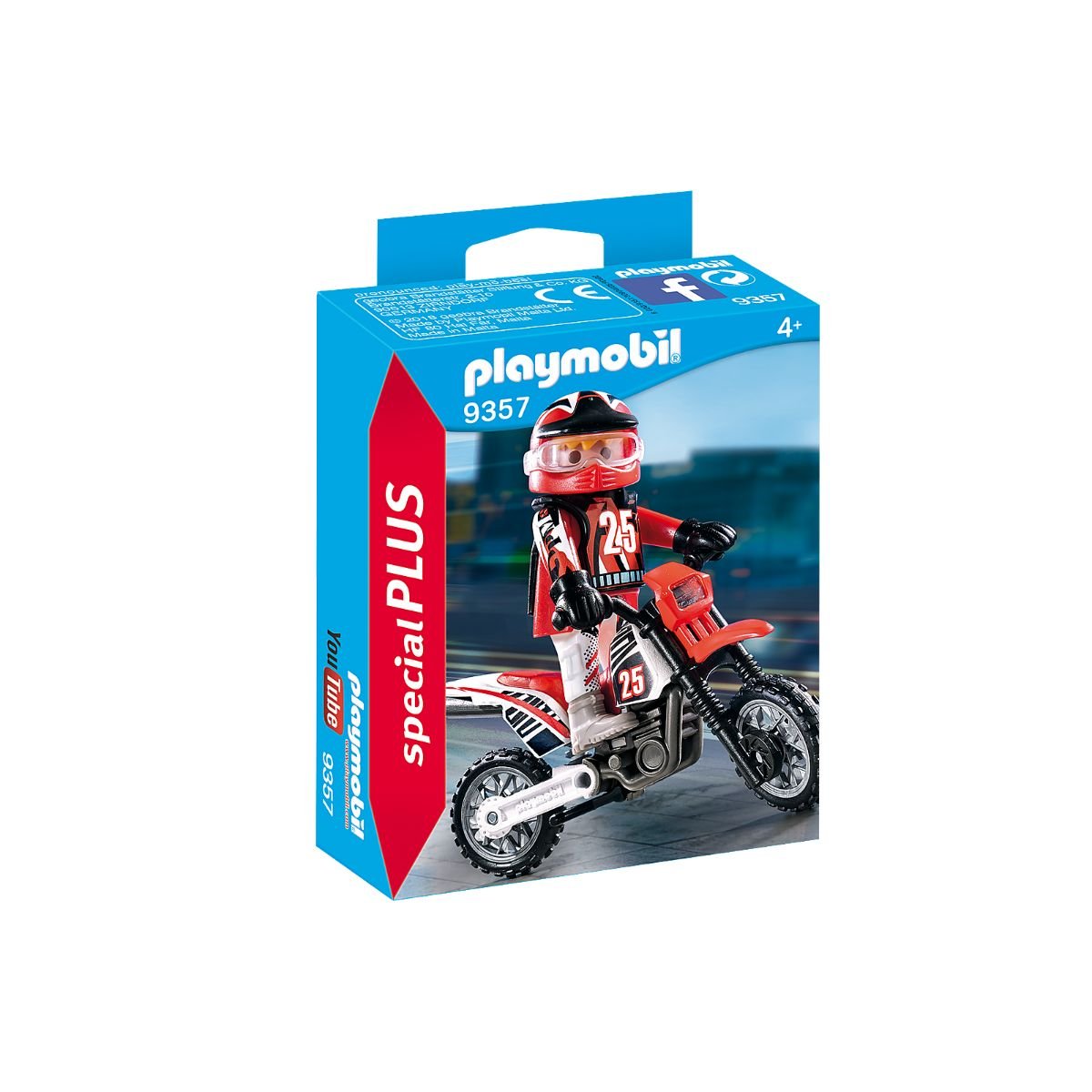 Set Playmobil Figures Special Plus - Figurina motociclist