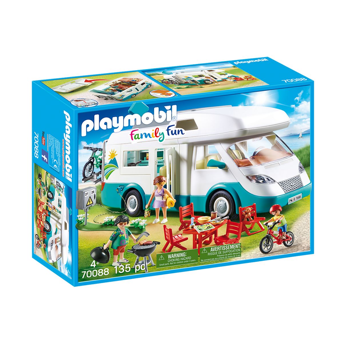 Set Playmobil Family Fun Camping – Rulota camping camping