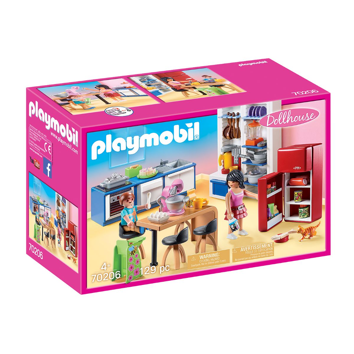Set Playmobil Dollhouse – Bucataria familiei noriel.ro