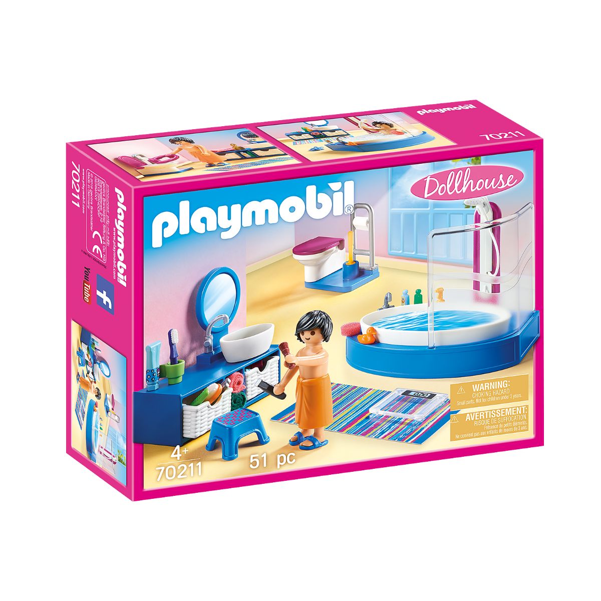 Set Playmobil Dollhouse – Baia familiei Baia imagine 2022 protejamcopilaria.ro