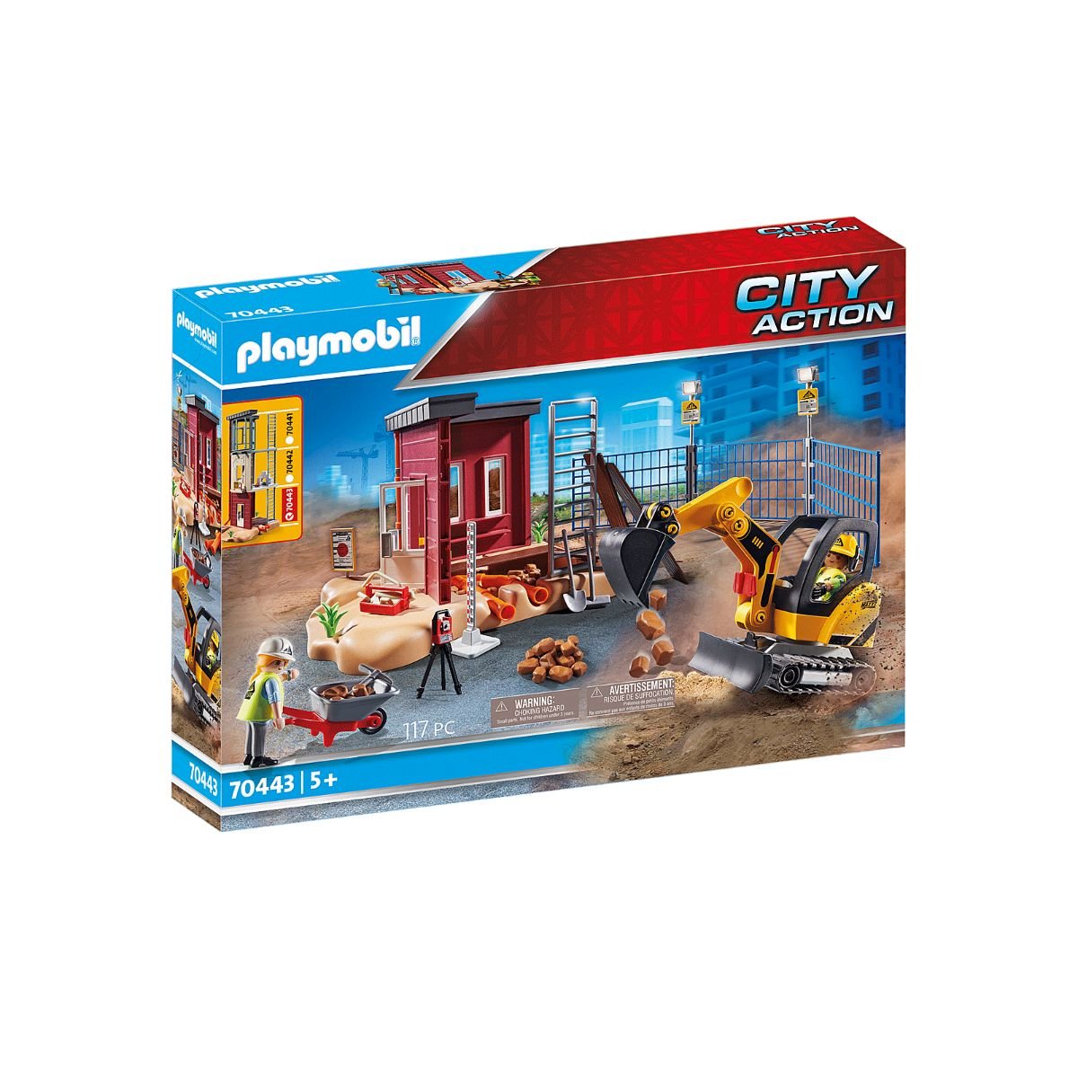Set Playmobil City Action- Excavator mic noriel.ro imagine 2022