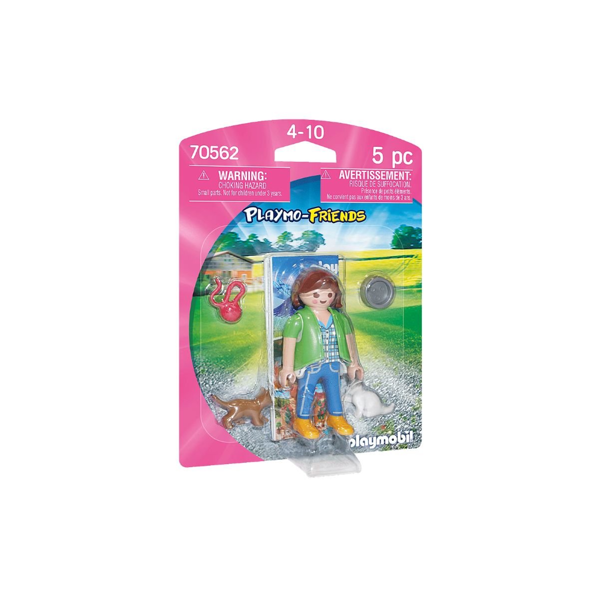 Figurina Playmobil - Fetita cu pisicute