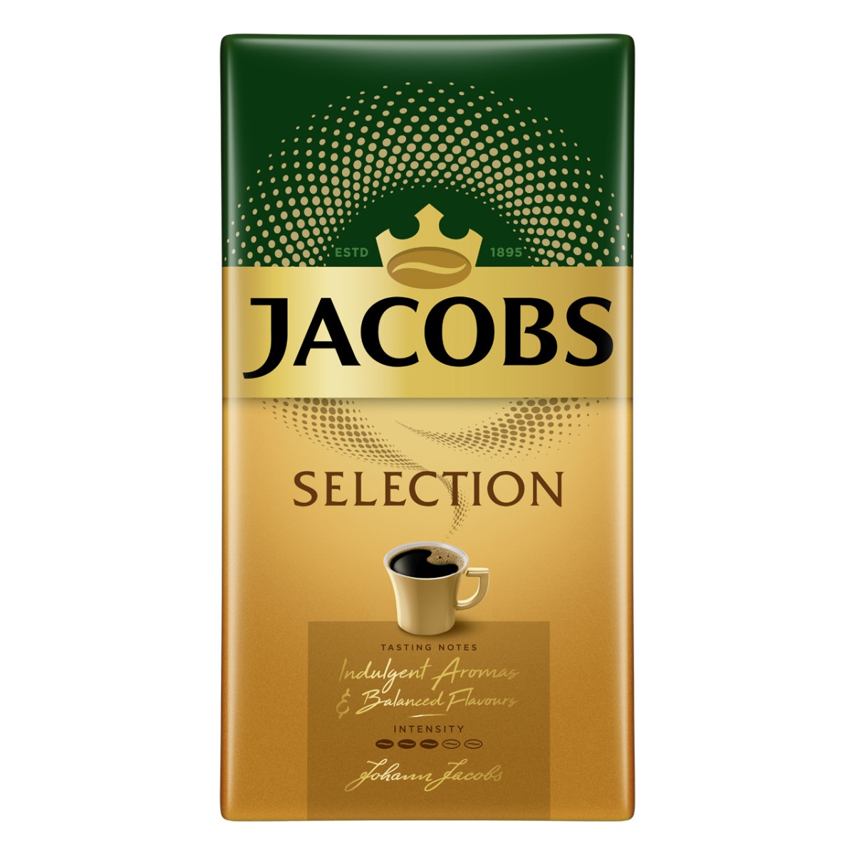 Cafea macinata si prajita jacobs selection, 500 g