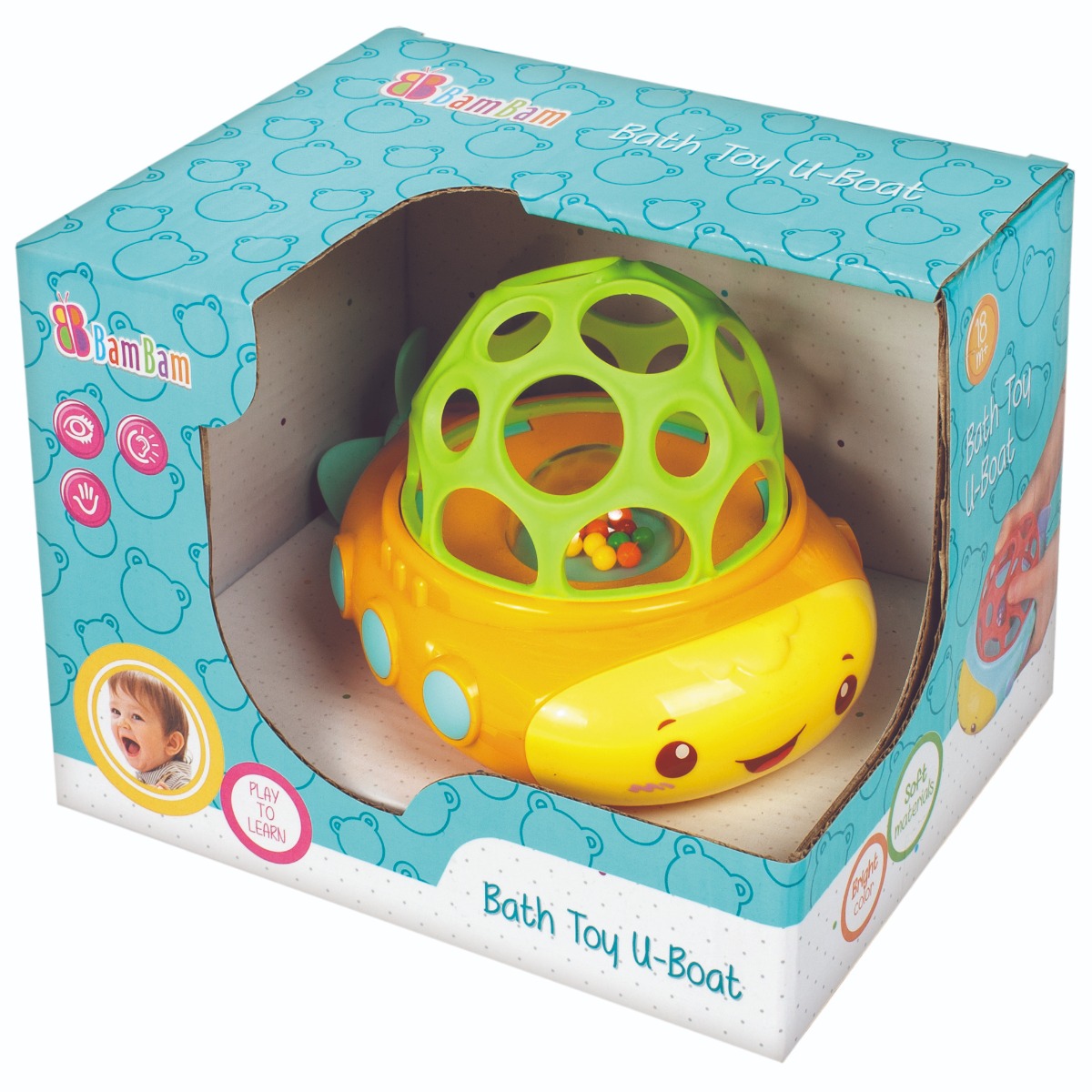 Jucarie de baie bambam, u-boat