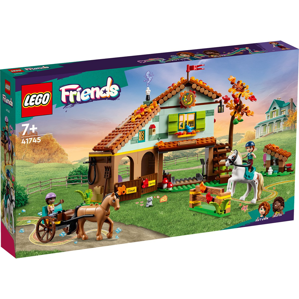 LEGO® Friends – Grajdul pentru cai al lui Autumn (41745) 41745 imagine noua responsabilitatesociala.ro