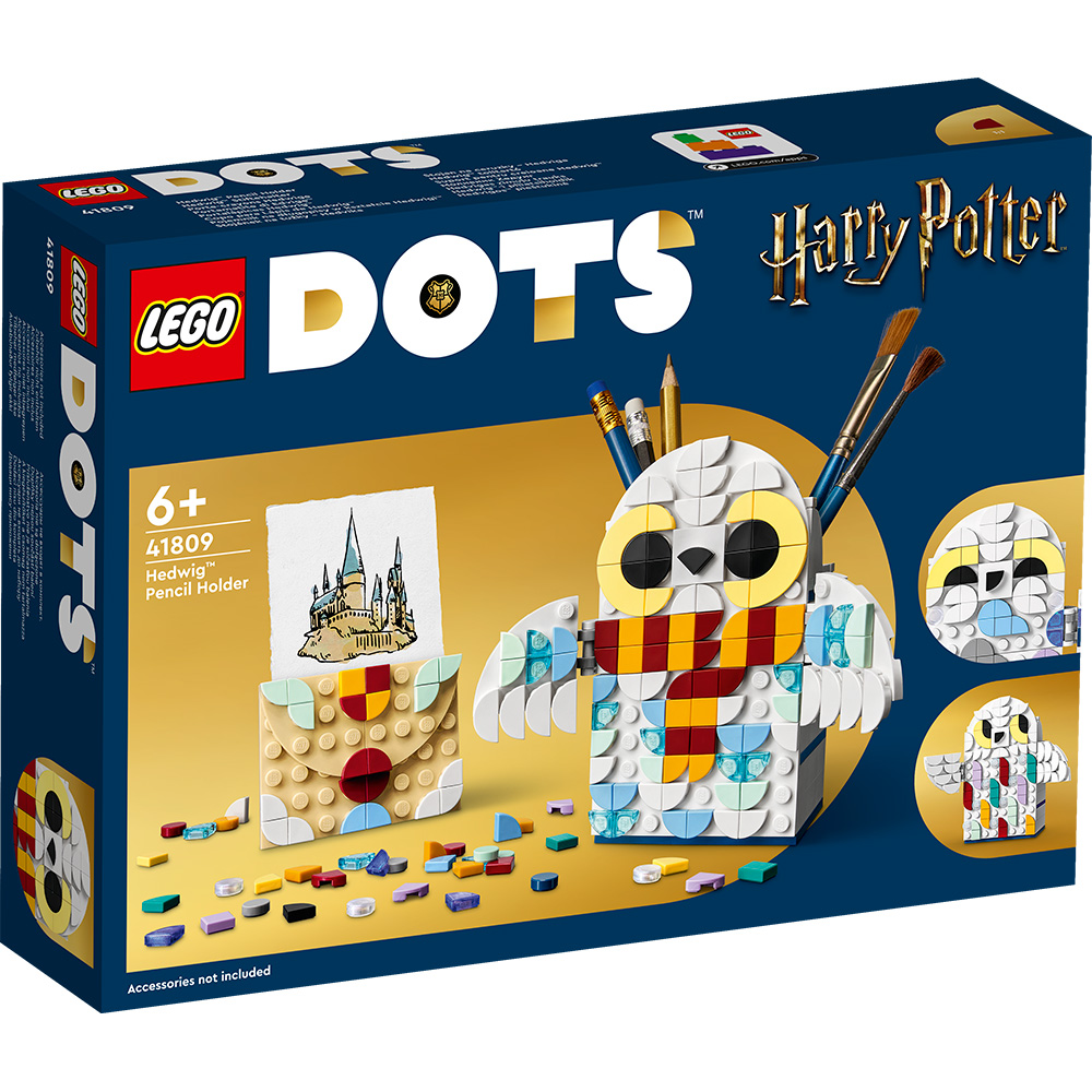 Poze LEGO® Dots - Suport pentru creioane Hedwig (41809)