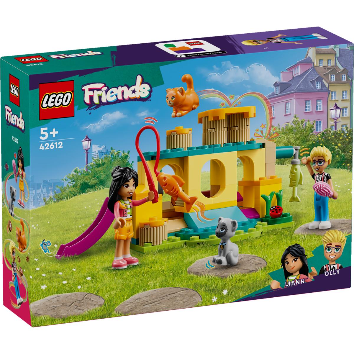 LegoÂ® Friends - Aventuri pe terenul de joaca pentru pisici (42612)