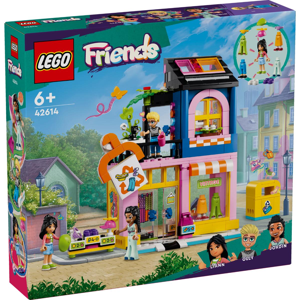 LEGO® Friends – Magazin de moda vintage (42614) LEGO® imagine noua responsabilitatesociala.ro