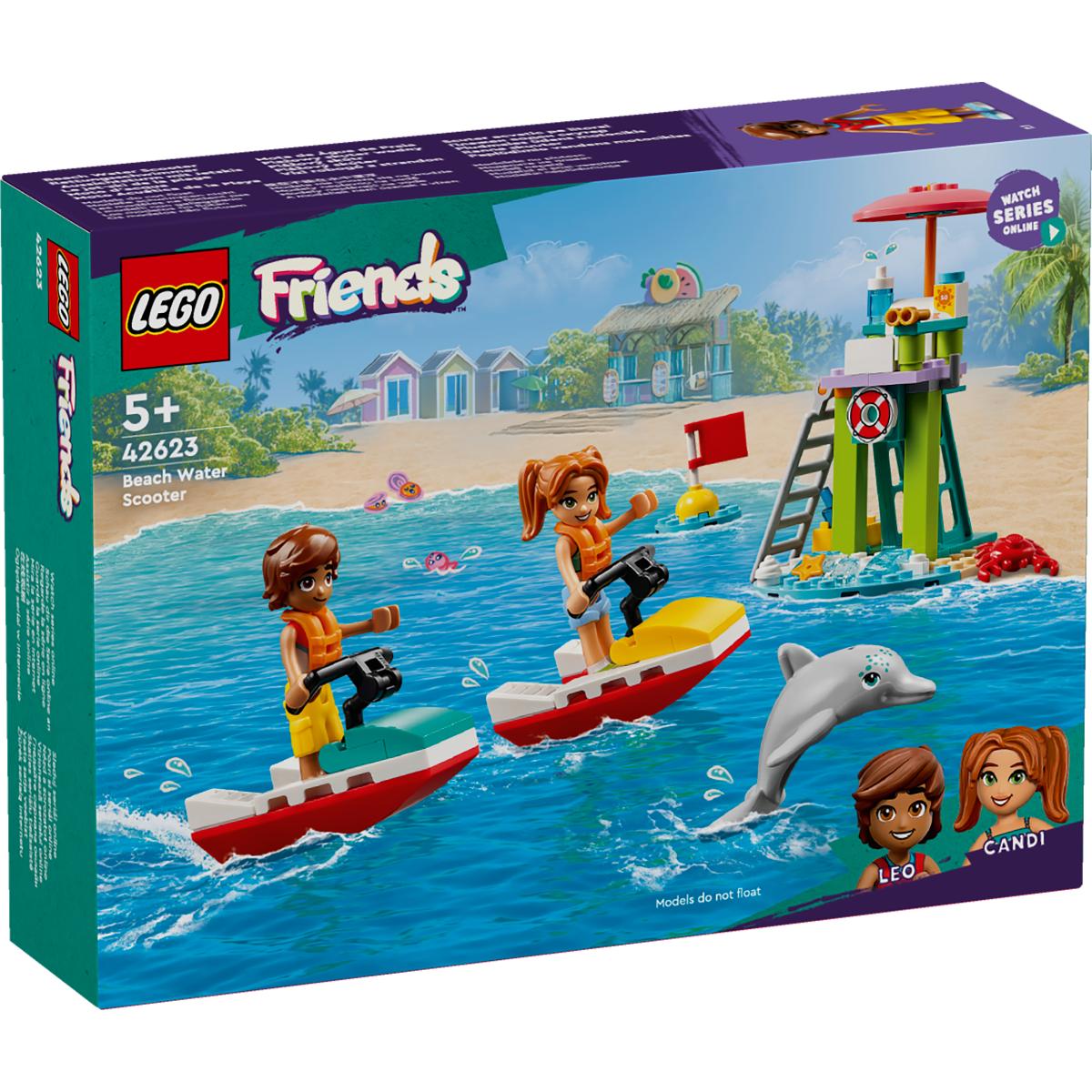 LEGOÂ® Friends - Scuter acvatic pe litoral (42623)