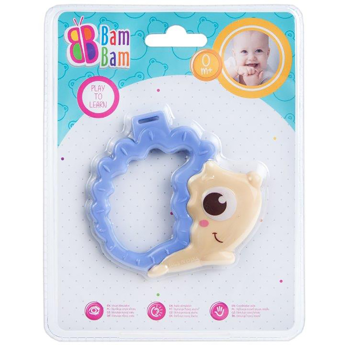 Jucarie bebelusi bambam, zornaitoare arici