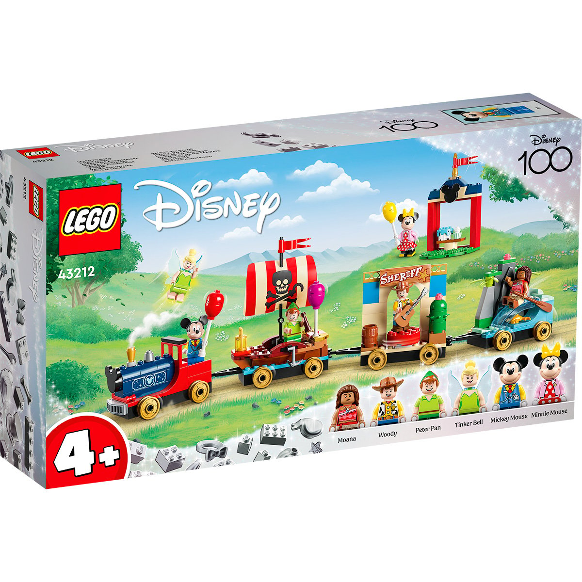 LEGO® Disney – Tren aniversar Disney (43212) (43212) imagine noua responsabilitatesociala.ro