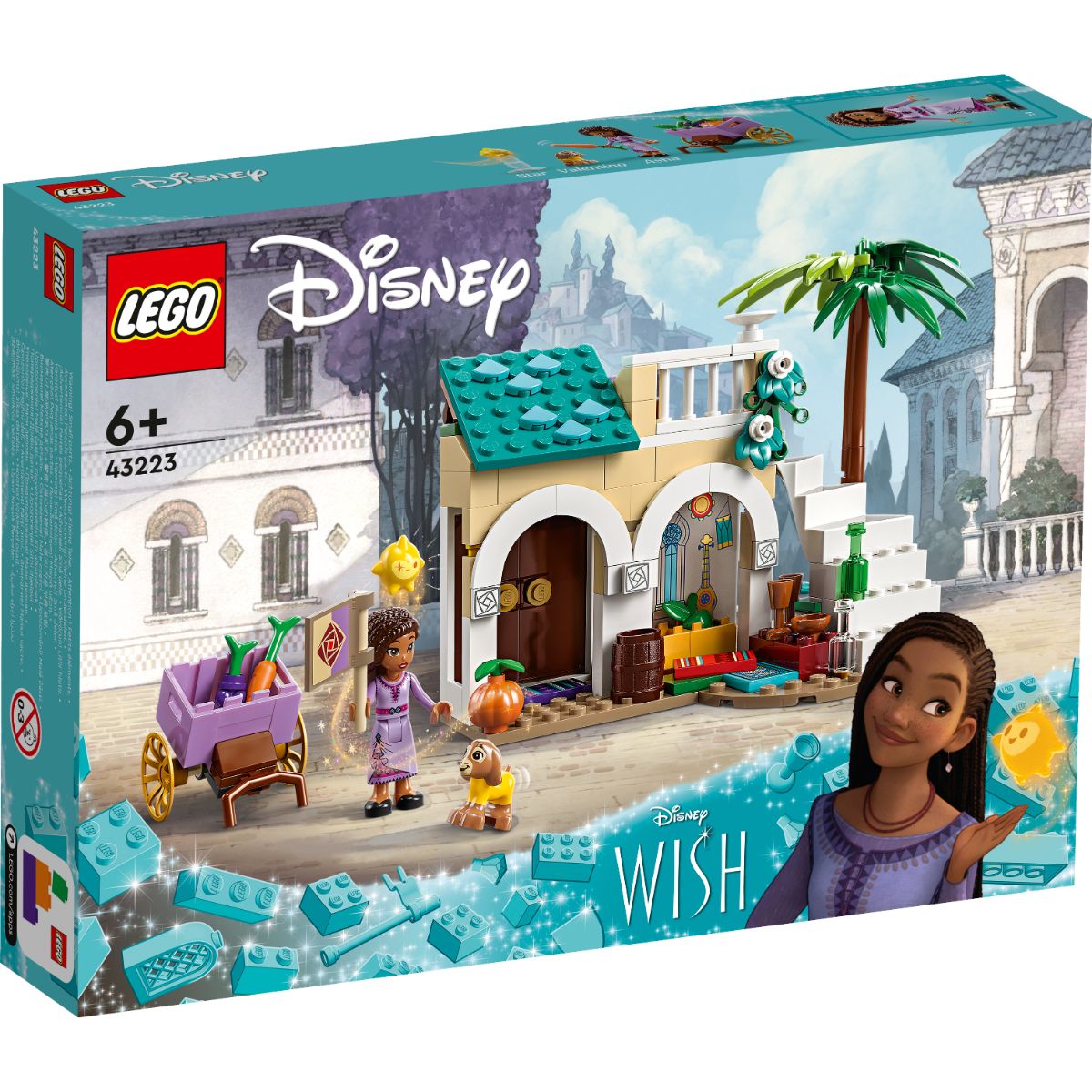 LEGO® Disney Princess – Asha in orasul rozelor (43223) LEGO® imagine noua responsabilitatesociala.ro